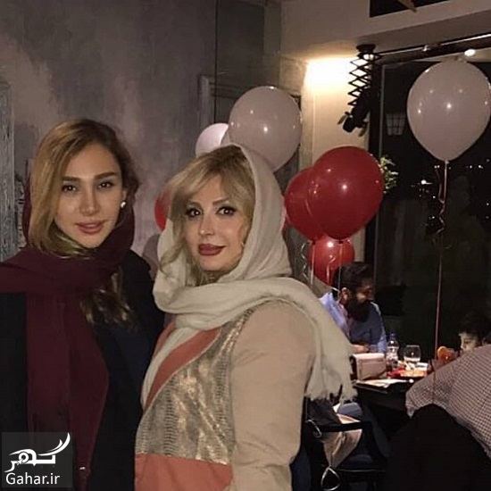 عکس جدید نیوشا ضیغمی و خواهرش در جشن تولد