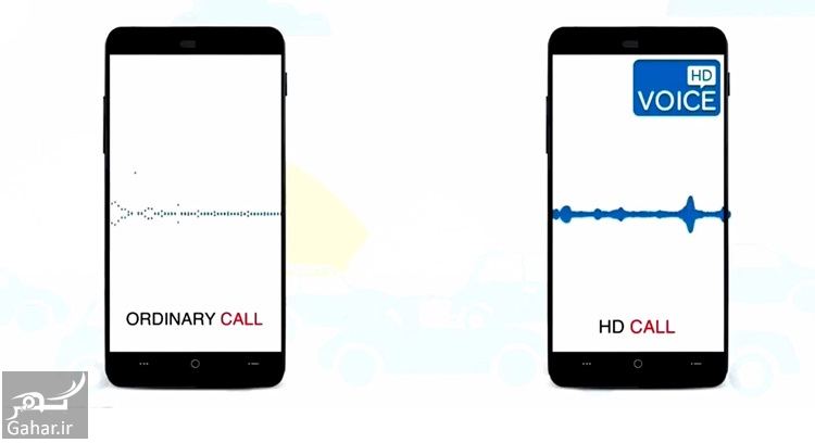علامت volte بالای صفحه گوشی چیست؟
