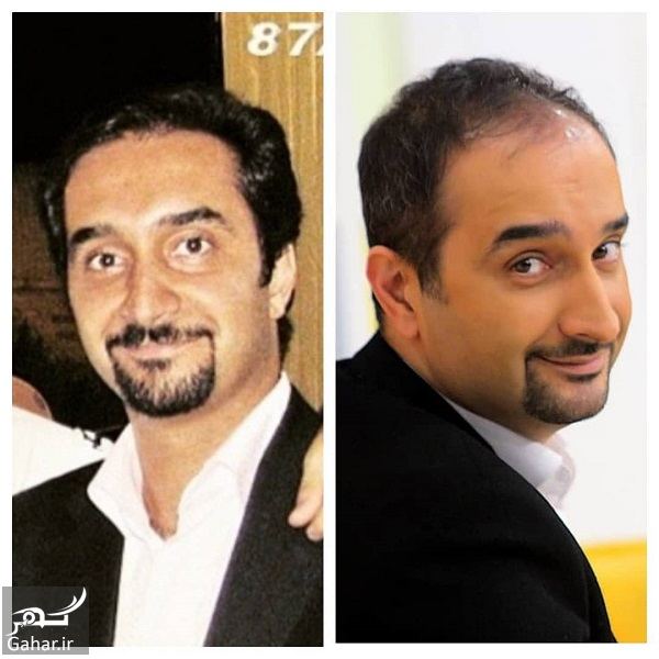 عکسهای بازیگران در چالش 10 سال پیش