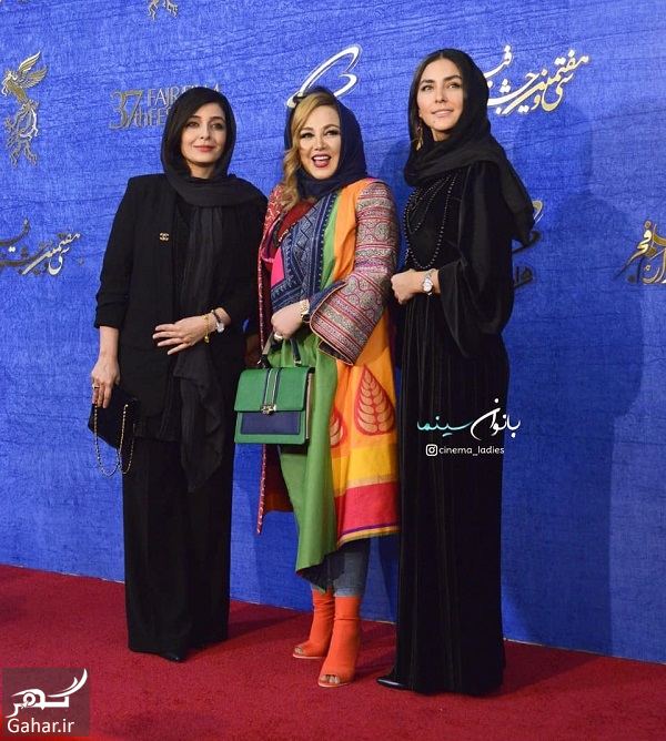 تیپ متفاوت و عجیب بهنوش بختیاری در جشنواره فیلم فجر 97