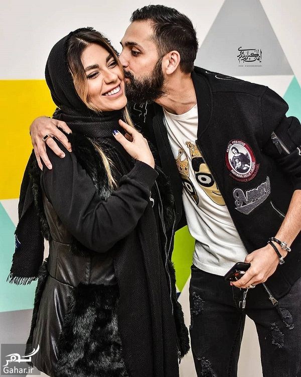 عکسهای نامتعارف محسن افشانی و همسرش در اکران پارادایس