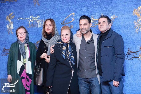 عکسهای بازیگران در اکران فیلم ناگهان درخت در جشنواره فجر 97