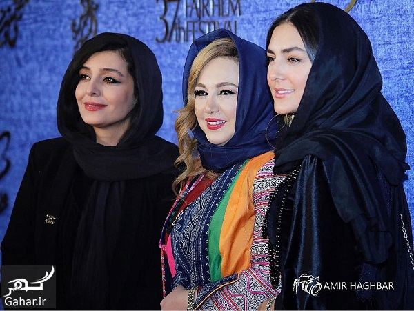 تیپ متفاوت و عجیب بهنوش بختیاری در جشنواره فیلم فجر 97
