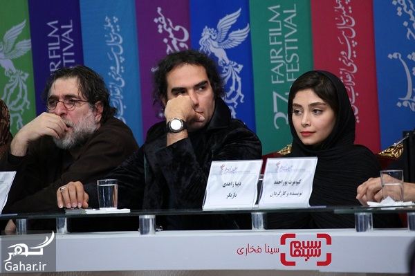 عکسهای بازیگران فیلم تیغ و ترمه در نشست خبری و اکران در جشنواره فجر 97