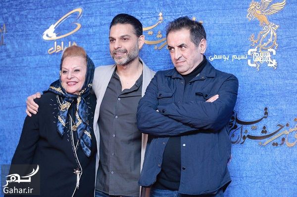 عکسهای بازیگران در اکران فیلم ناگهان درخت در جشنواره فجر 97