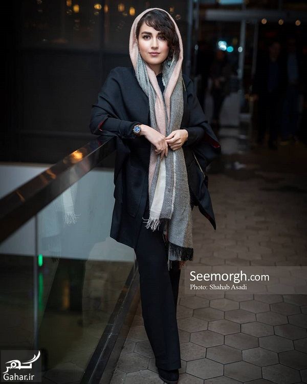 عکسهای جذاب افسانه پاکرو در اکران خصوصی بهشت گمشده