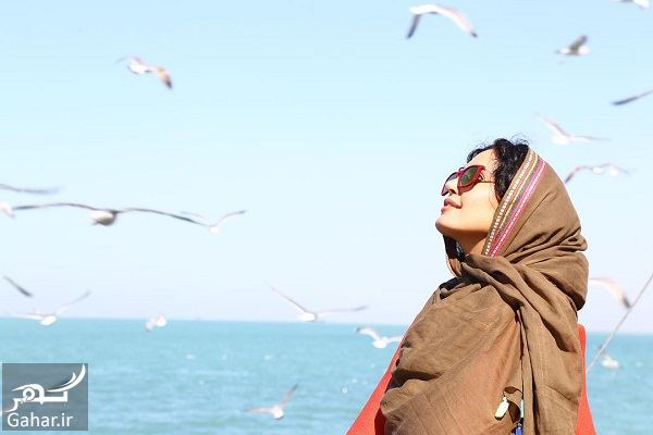 عکسهای دیدنی الناز شاکردوست کنار خلیج فارس