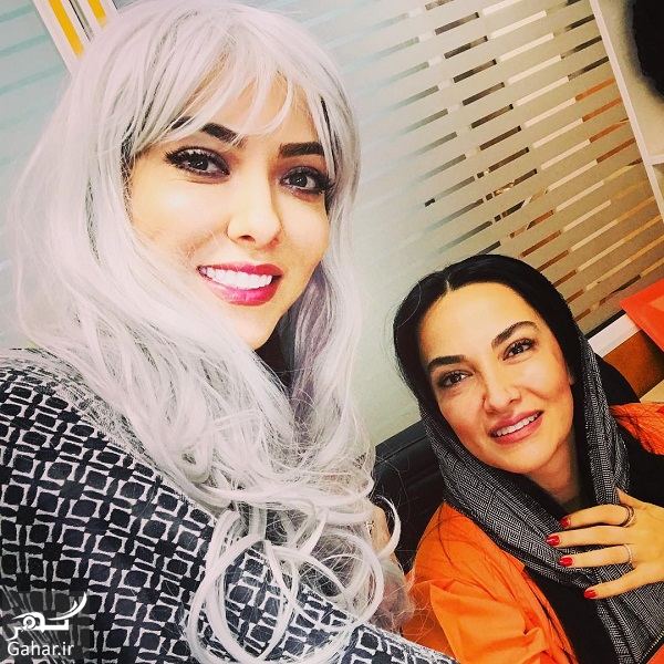 عکسهای لیلا اوتادی با گریم متفاوت در کنار خواهرش
