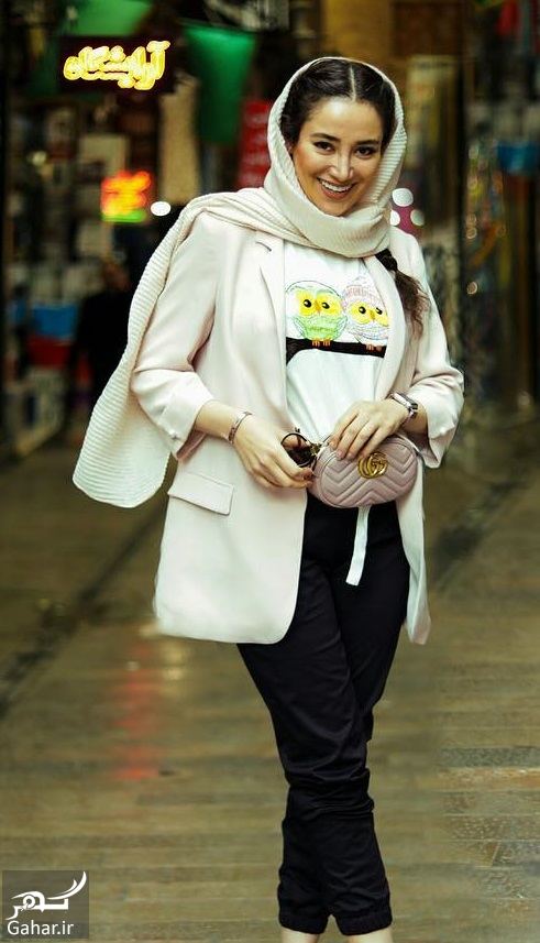 عکسهای جدید بهاره افشاری در تجریش با استایل متفاوت