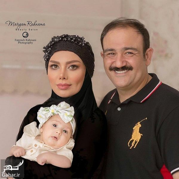 عکسهای آتلیه ای مهران غفوریان و همسر و دخترش