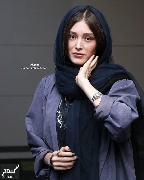 عکسهای فرشته حسینی در اکران خصوصی کارت پرواز