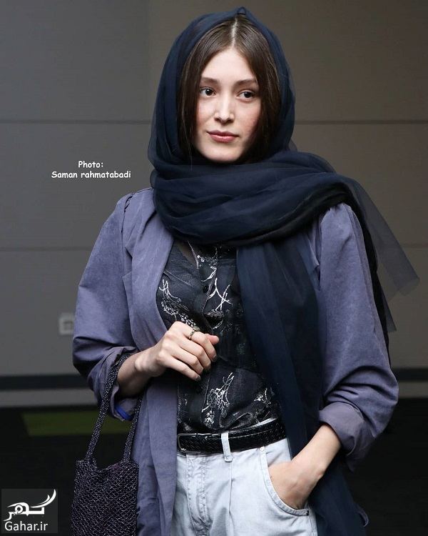 عکسهای فرشته حسینی در اکران خصوصی کارت پرواز