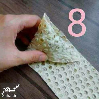 روش پیچیدن سمبوسه + آموزش تصویری