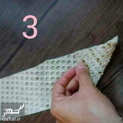 روش پیچیدن سمبوسه + آموزش تصویری