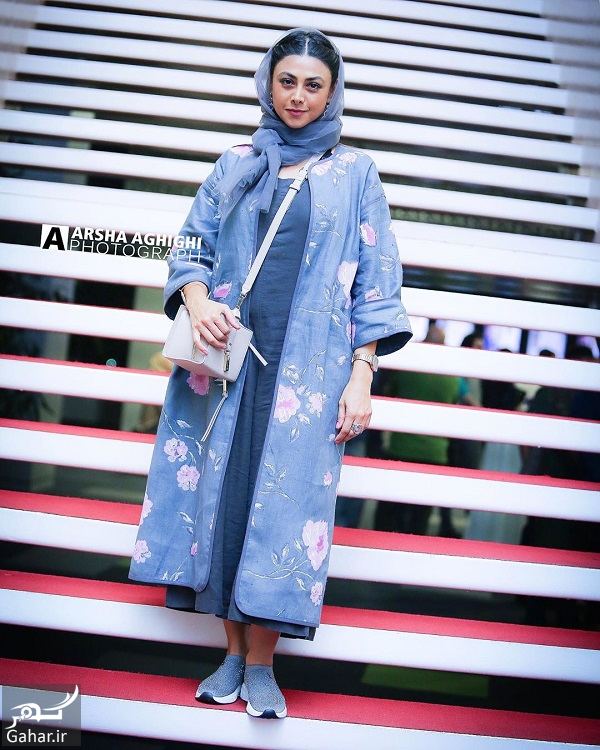 استایل متفاوت آزاده صمدی در اکران خصوصی سرخ پوست / ۷ عکس, جدید 1400 -گهر