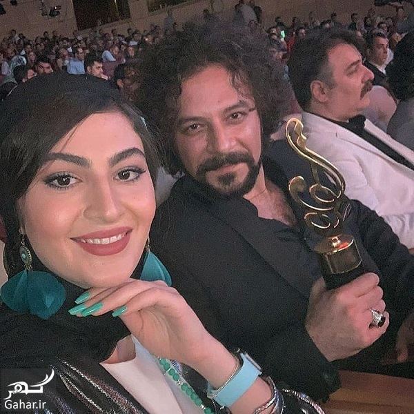 عکسهای مریم مومن و حسام منظور در جشن حافظ 98