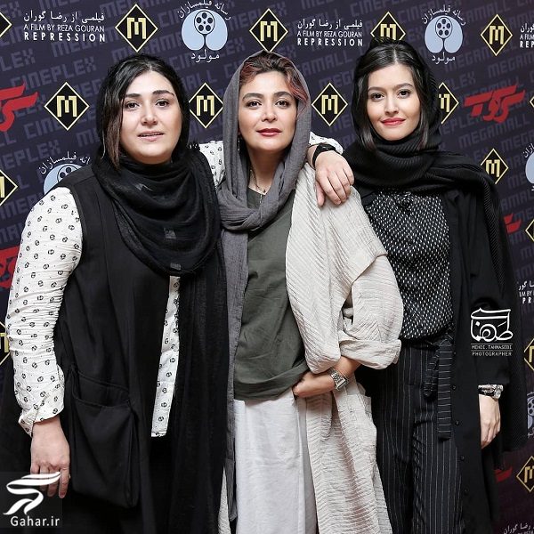 عکسهای الهام کردا در اکران مردمی سرکوب