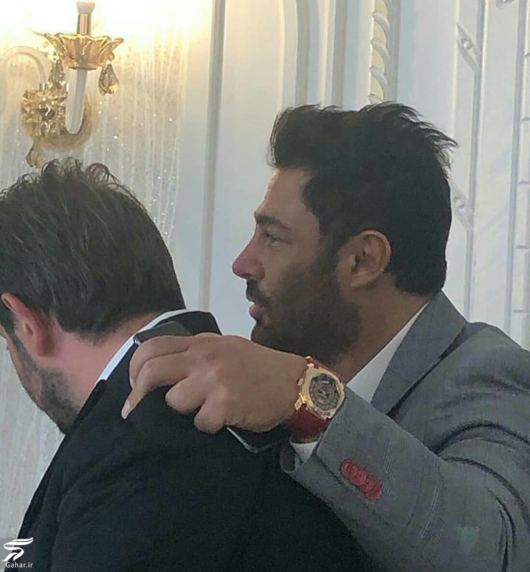 عکسهای محمدرضا گلزار در مراسم عقد برادرش
