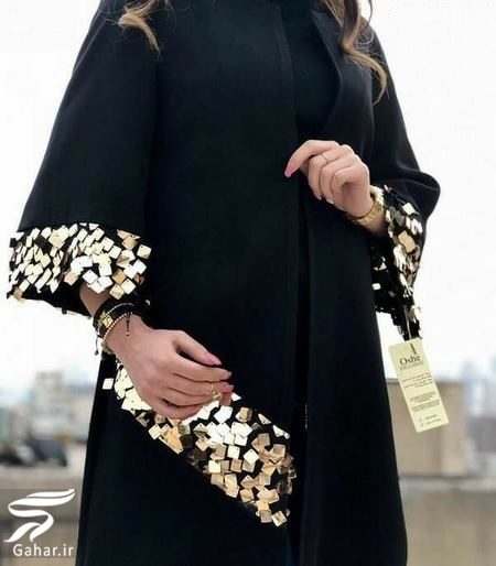 مدل مانتو مشکی برای مراسم ختم