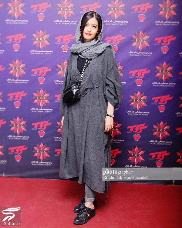 عکسهای جدید پردیس احمدیه در اکران مردمی سرکوب