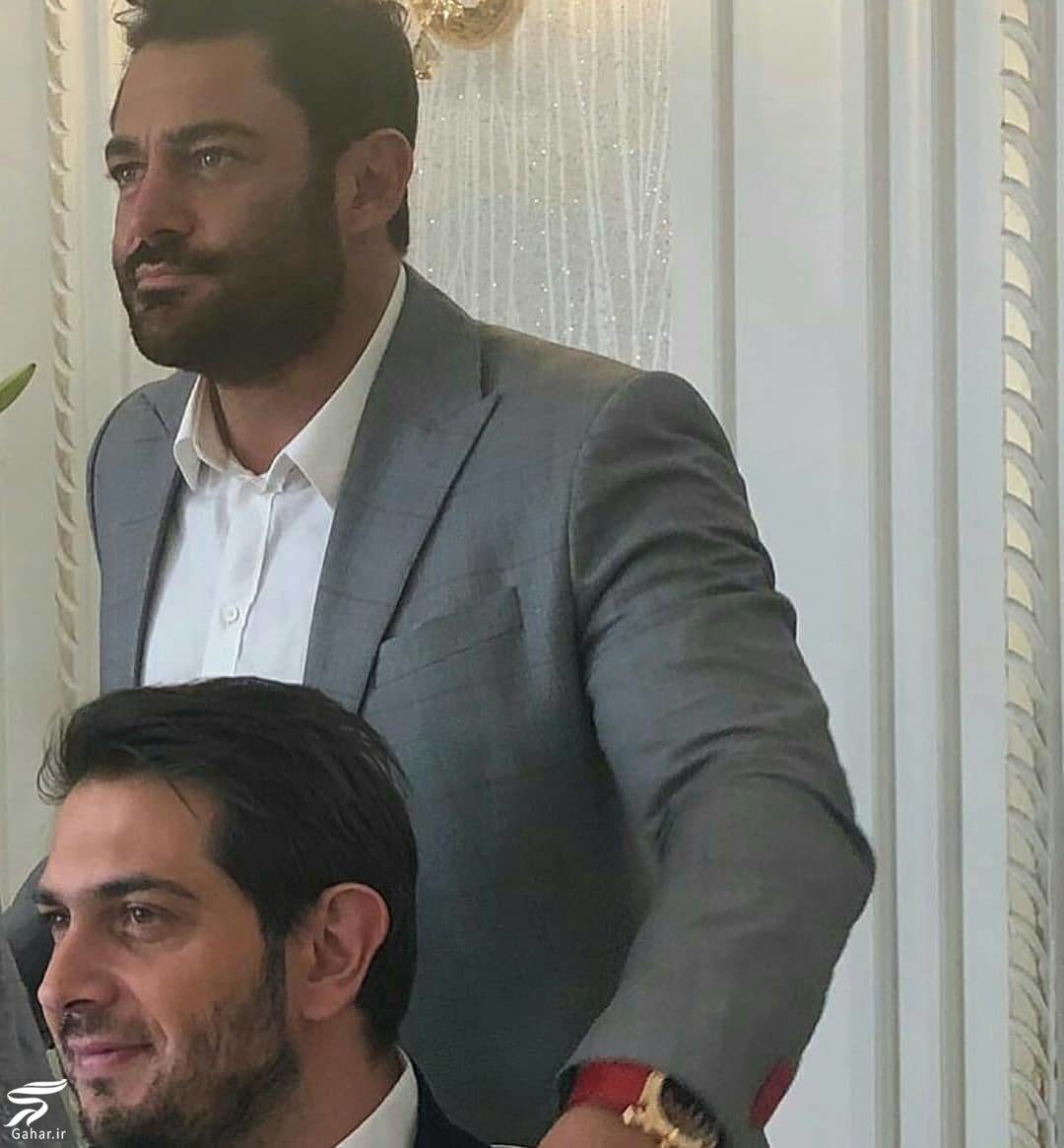 عکسهای محمدرضا گلزار در مراسم عقد برادرش