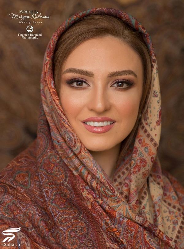 عکسهای آتلیه ای گلاره عباسی با میکاپ زیبا