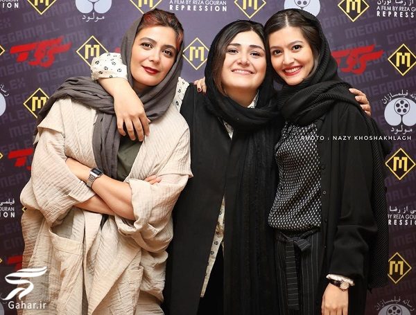 عکسهای الهام کردا در اکران مردمی سرکوب