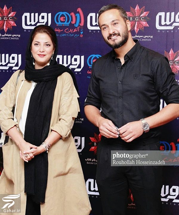 عکسهای طناز طباطبایی در اکران فیلم روسی