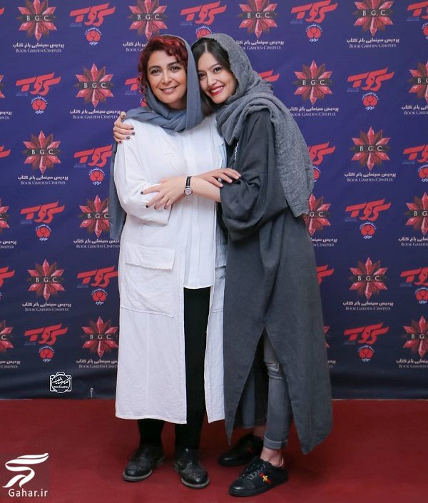 عکسهای جدید پردیس احمدیه در اکران مردمی سرکوب