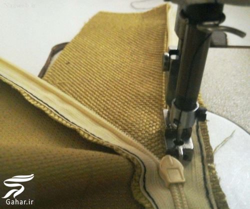 آموزش دوخت زیپ مخفی