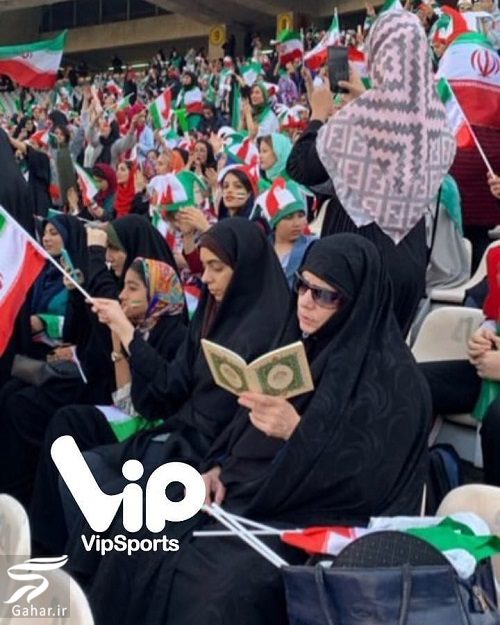 عکسهای تماشاگران زن بازی ایران کامبوج
