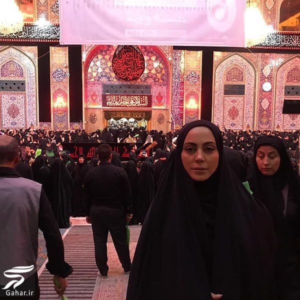 نیلوفر شهیدی و شقایق فراهانی و الیکا شاکردوست در کربلا / عکسها