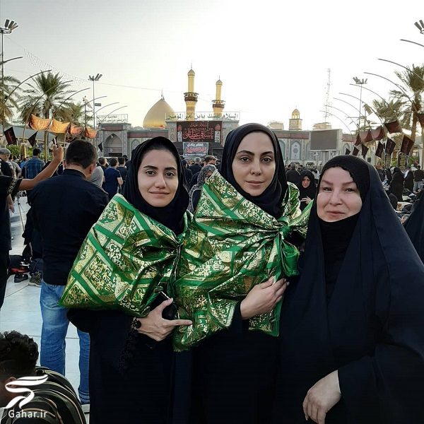 نیلوفر شهیدی و شقایق فراهانی و الیکا شاکردوست در کربلا / عکسها