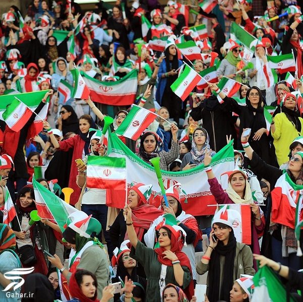 عکسهای تماشاگران زن بازی ایران کامبوج