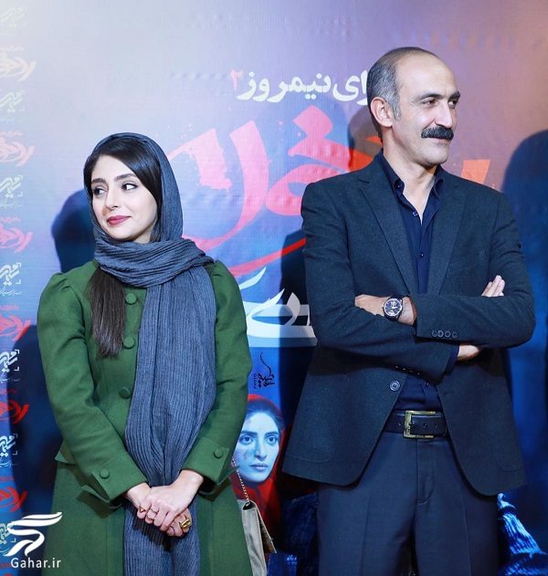 عکسهای هستی مهدوی فر در اکران فیلم رد خون