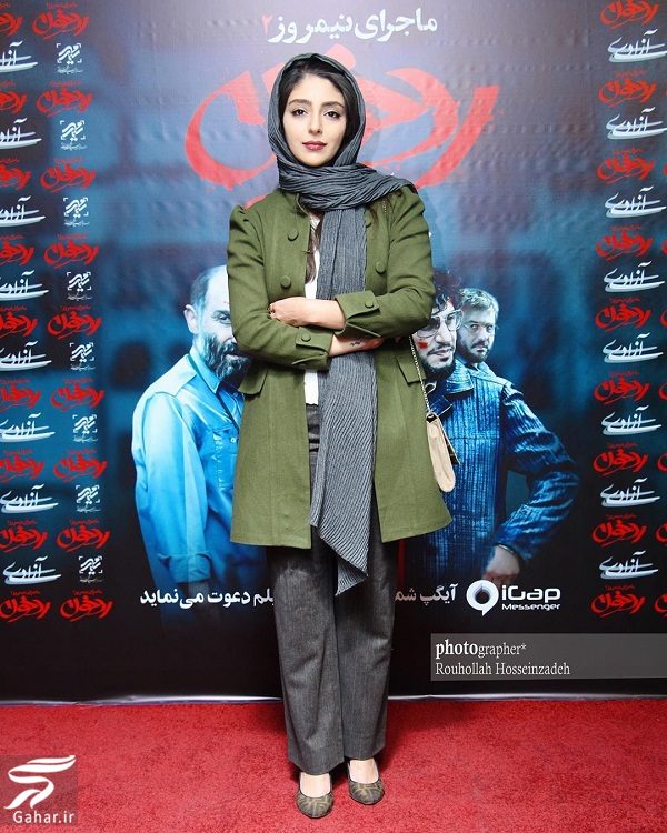 عکسهای هستی مهدوی فر در اکران فیلم رد خون