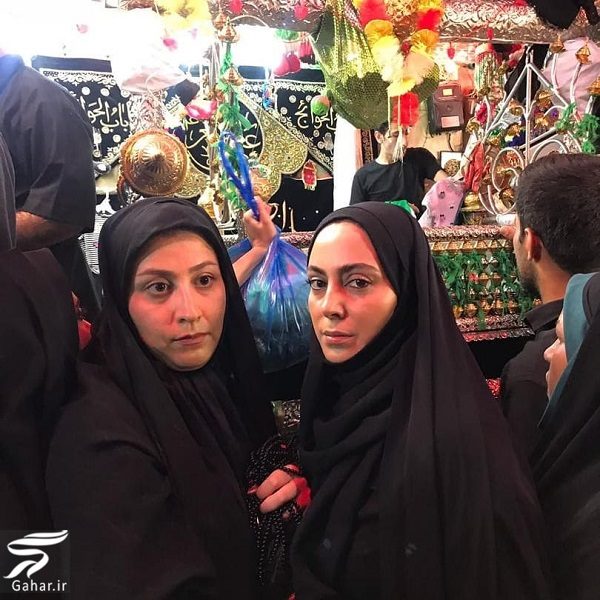 نیلوفر شهیدی و شقایق فراهانی و الیکا شاکردوست در کربلا / عکسها