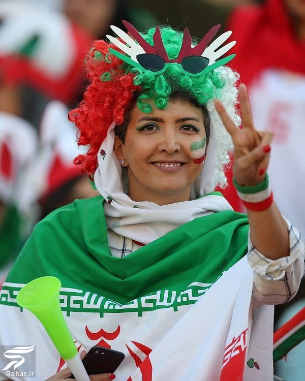 عکسهای تماشاگران زن بازی ایران کامبوج