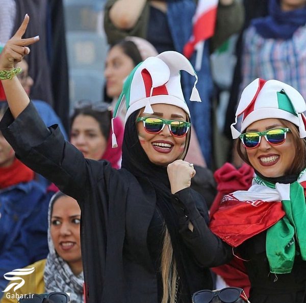 عکسهای تماشاگران زن بازی ایران کامبوج
