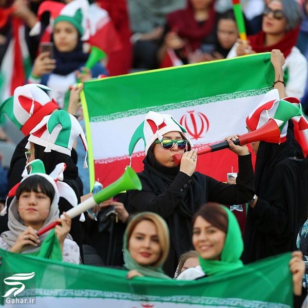 عکسهای تماشاگران زن بازی ایران کامبوج