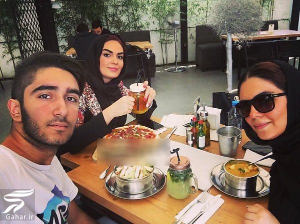 عکسی از سارا خوئینی ها و فرزندانش