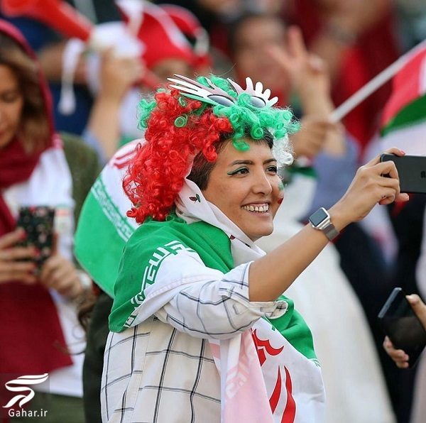 عکسهای تماشاگران زن بازی ایران کامبوج