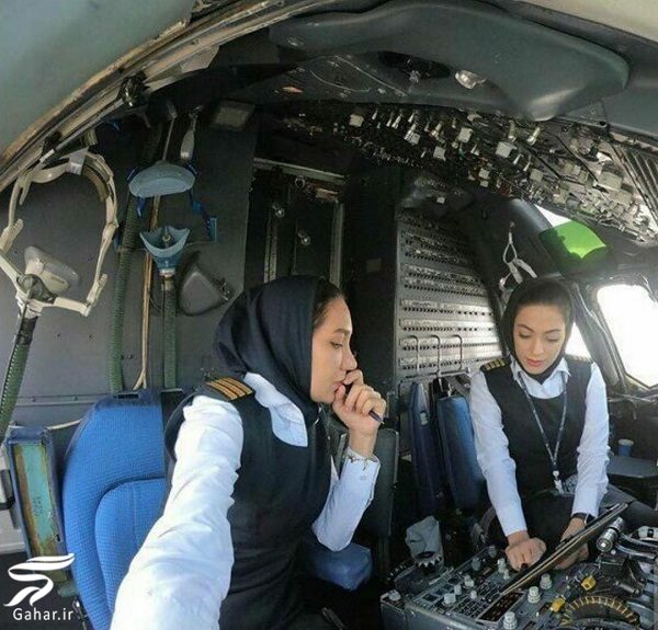 عکسها و بیوگرافی نشاط جهانداری اولین خلبان زن ایرانی