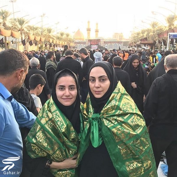 نیلوفر شهیدی و شقایق فراهانی و الیکا شاکردوست در کربلا / عکسها