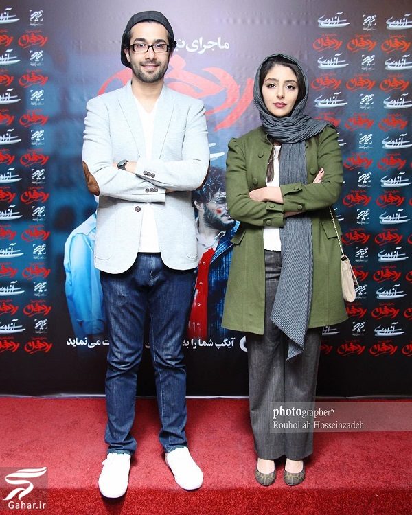 عکسهای هستی مهدوی فر در اکران فیلم رد خون