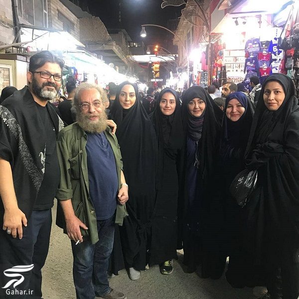 نیلوفر شهیدی و شقایق فراهانی و الیکا شاکردوست در کربلا / عکسها