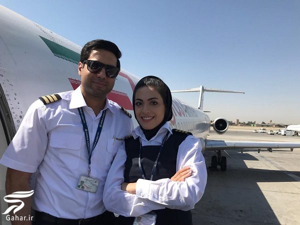 عکسها و بیوگرافی نشاط جهانداری اولین خلبان زن ایرانی