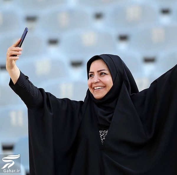 عکسهای تماشاگران زن بازی ایران کامبوج