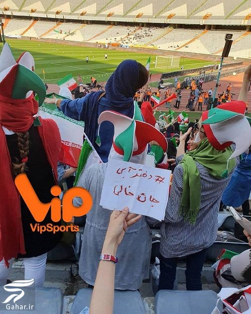 عکسهای تماشاگران زن بازی ایران کامبوج