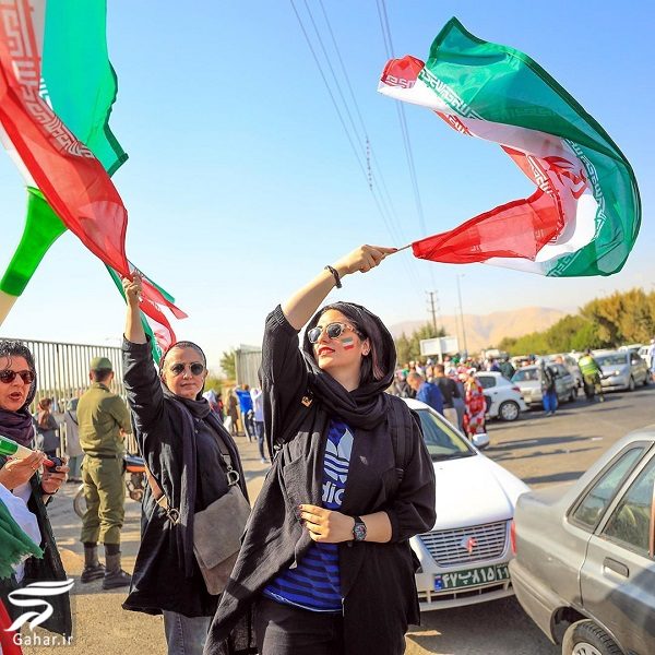 عکسهای تماشاگران زن بازی ایران کامبوج
